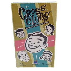 Cross Clues Card Game Cooperate To Connect The Clues Blue Orange Brand New